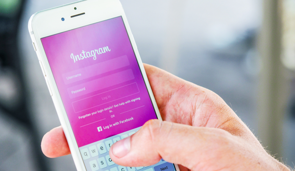 Instagram login