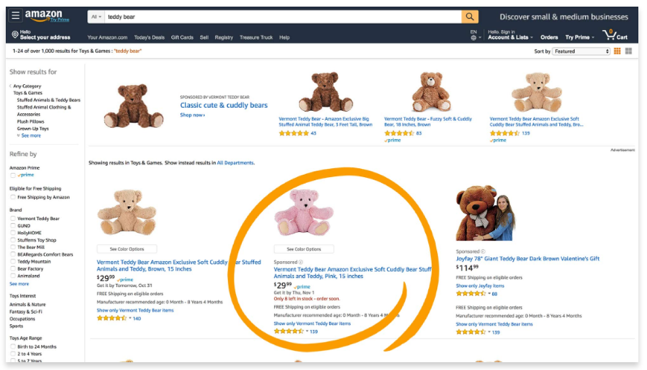 Google's shopping experience