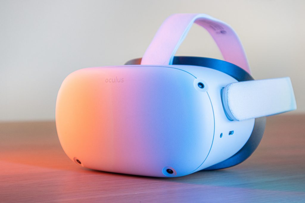 Oculus virtual reality headset